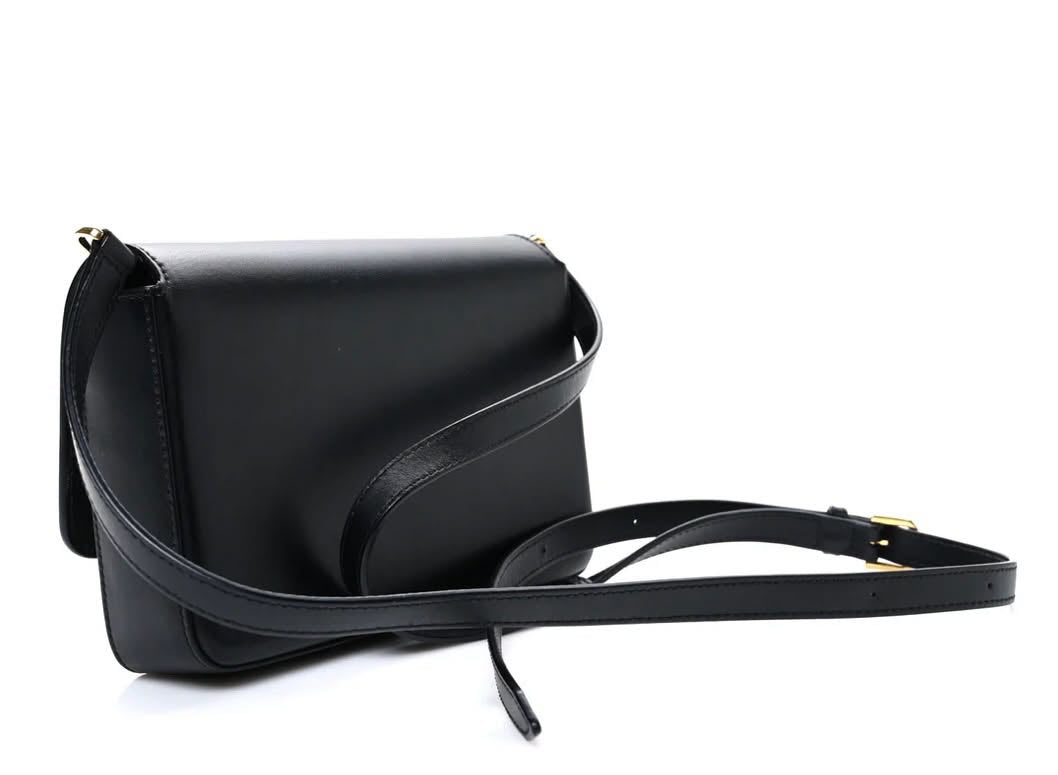 BURBERRY NEW HAMPSHIRE CHECK LEATHER CROSSBODY BAG