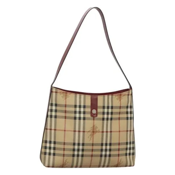 BURBERRY NOVA CHECK SHOULDER BAG