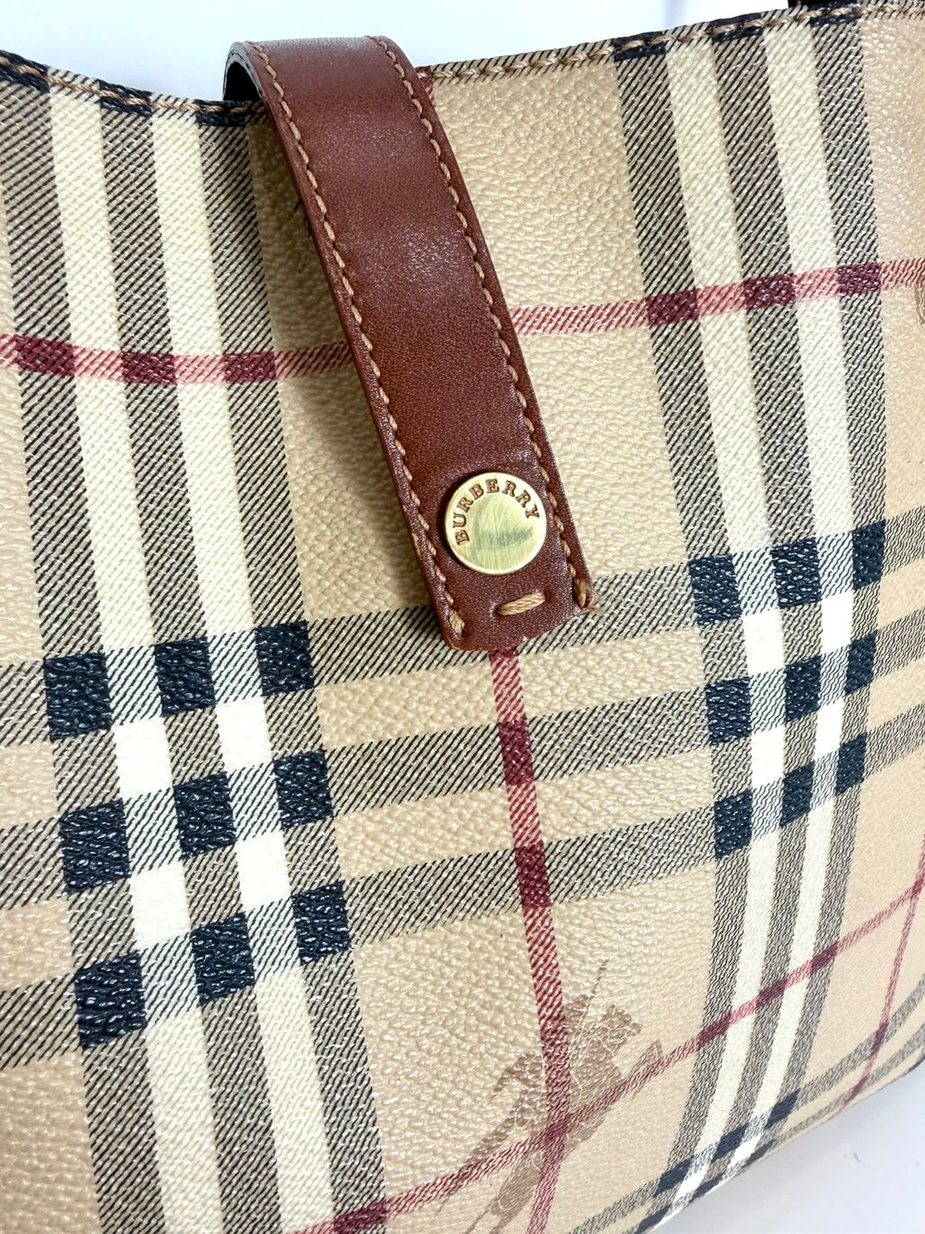 BURBERRY NOVA CHECK SHOULDER BAG
