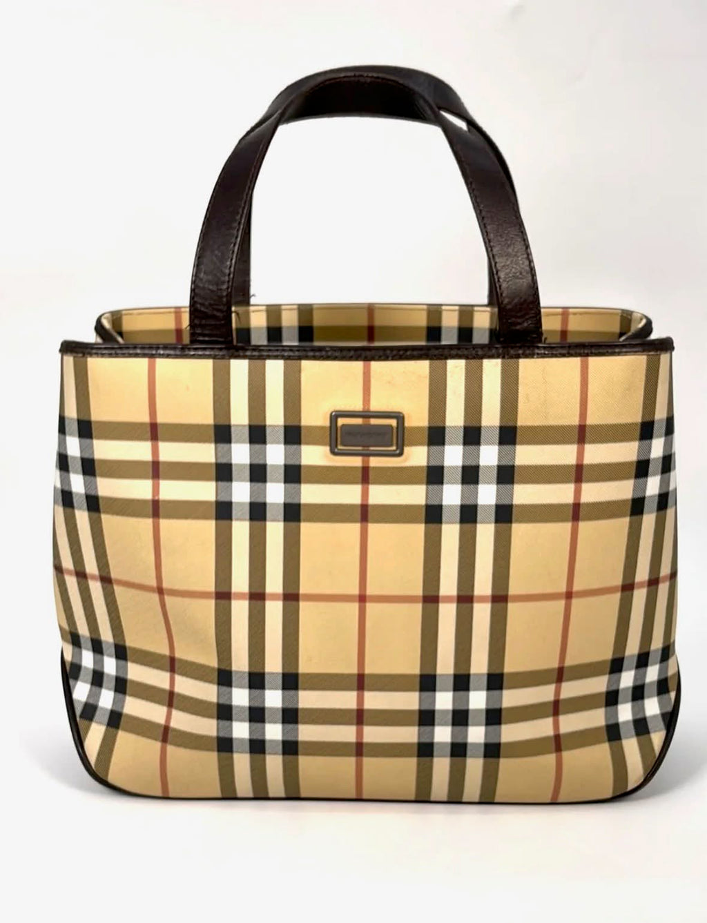 BURBERRY NOVA CHECK TOTE BAG