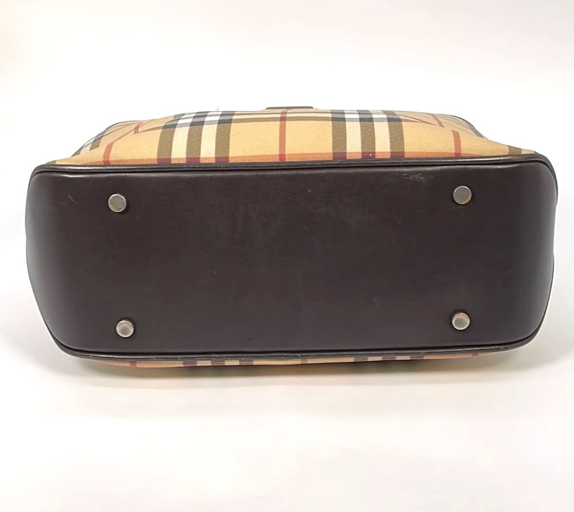 BURBERRY NOVA CHECK TOTE BAG