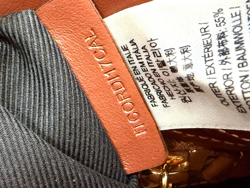BURBERRY TITLE CHECK TOTE BAG