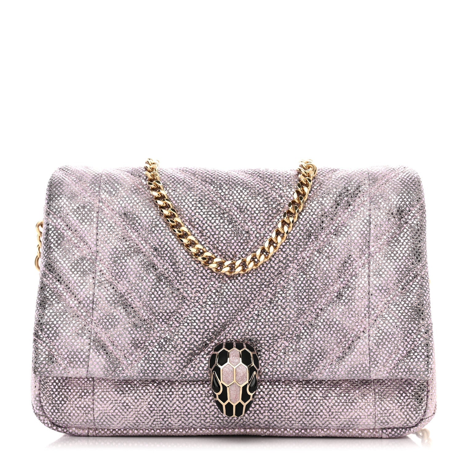 BULGARI SERPENTI CABOCHON SMALL SHOULDER BAG