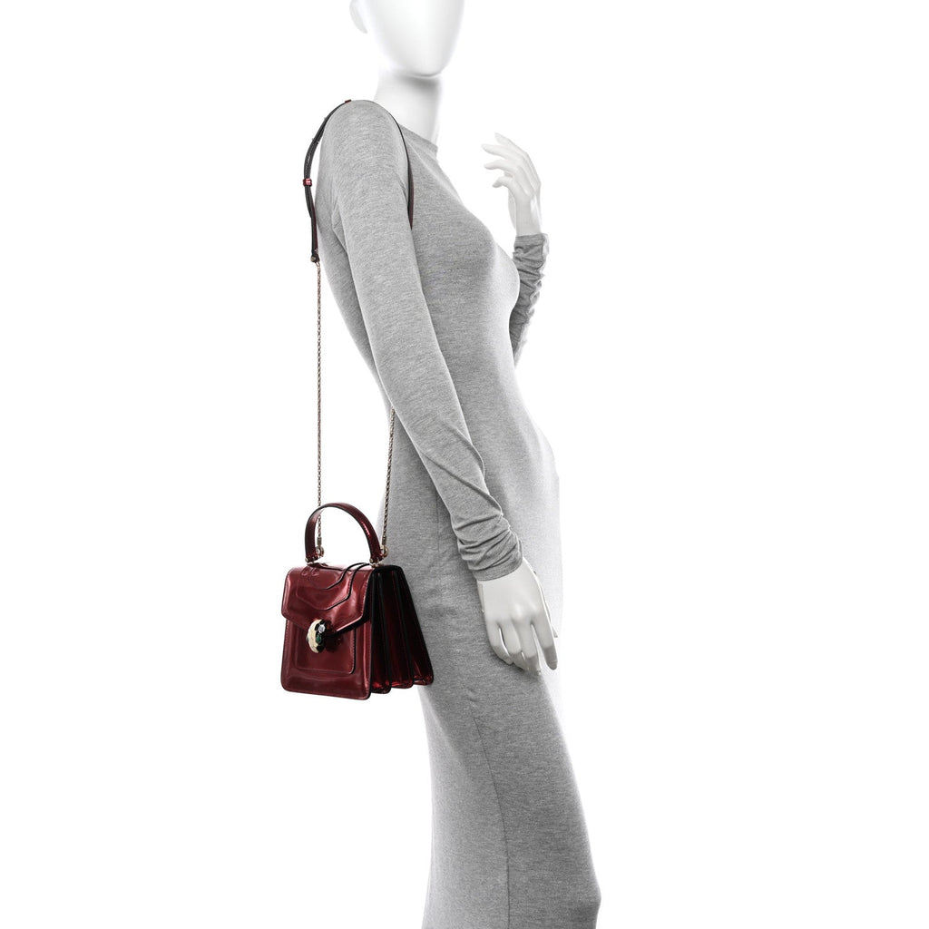 BVLGARI SERPENTINE FOREVER TOP HANDLE AND LONG STRAP BAG