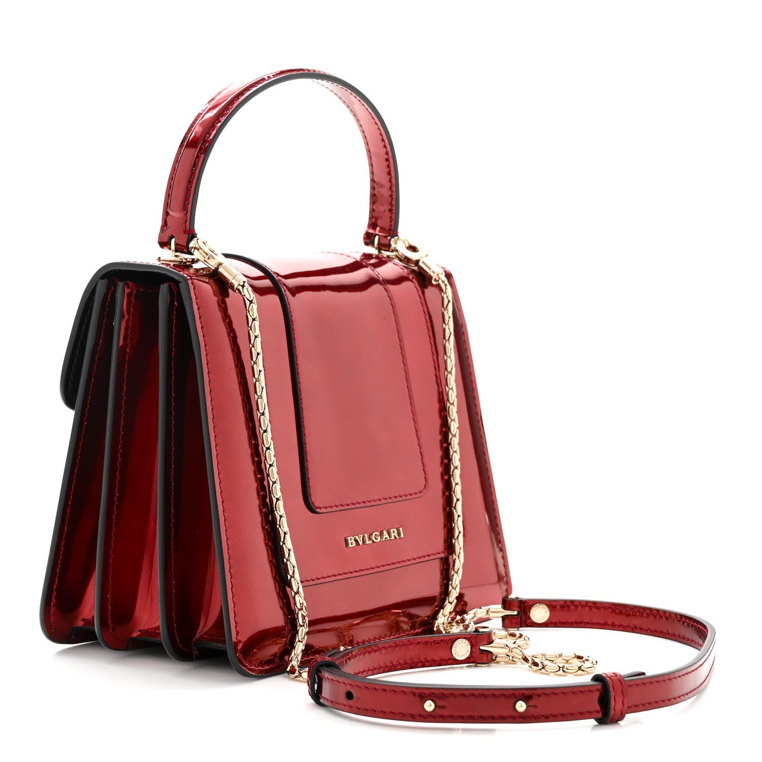 BVLGARI SERPENTINE FOREVER TOP HANDLE AND LONG STRAP BAG