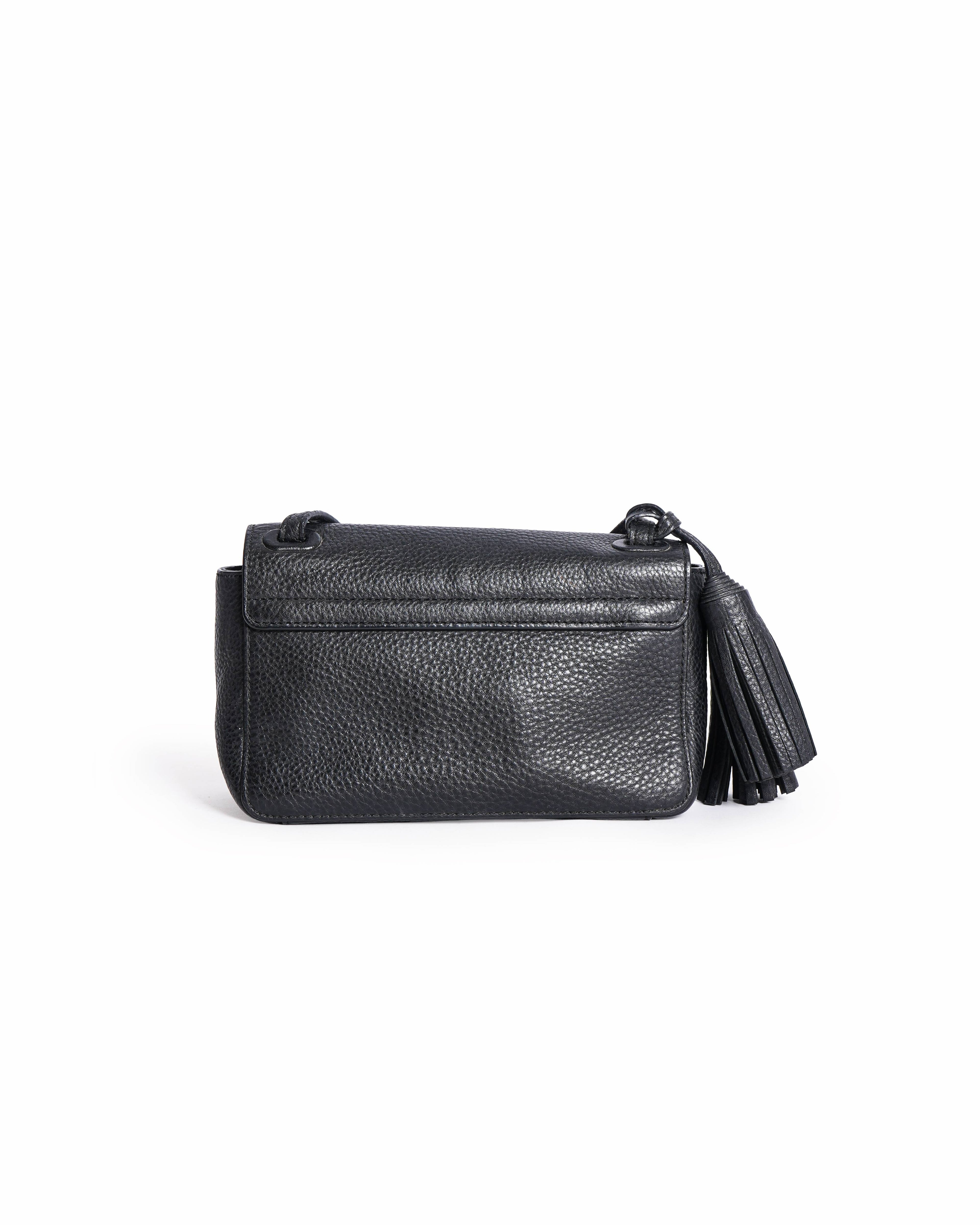 Tory Burch Tassel Black Crossbody Bag