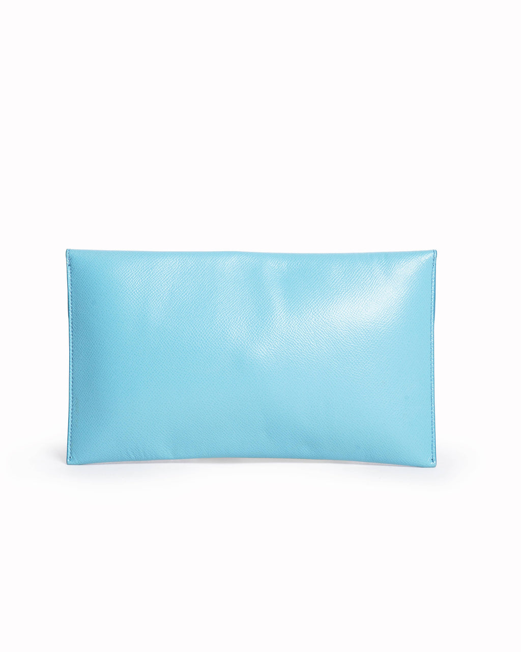 Salvatore Ferragamo Envelope Slip Purse In Blue