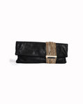 Jimmy Choo Chandra Suede clutch bag