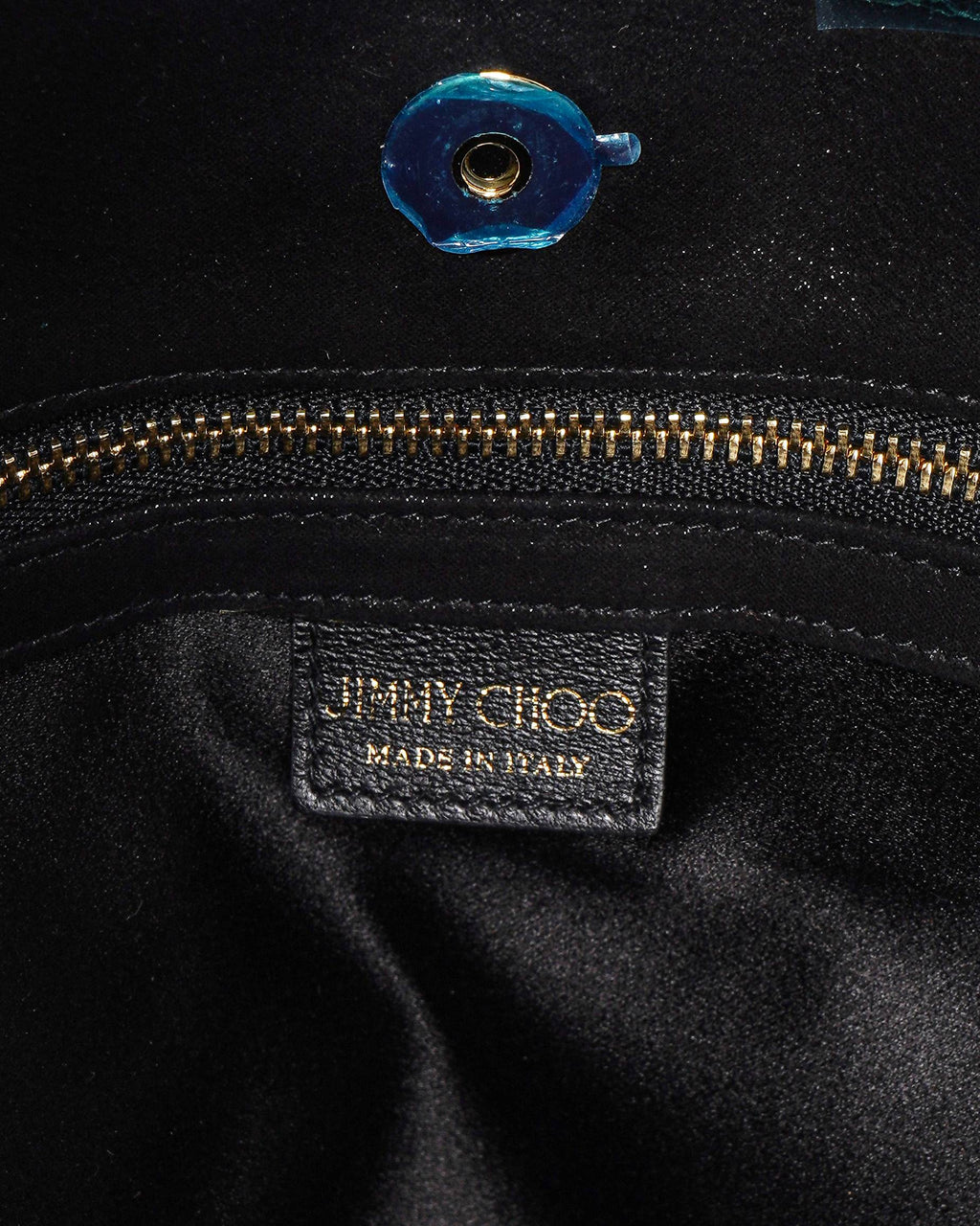 Jimmy Choo Chandra Suede clutch bag