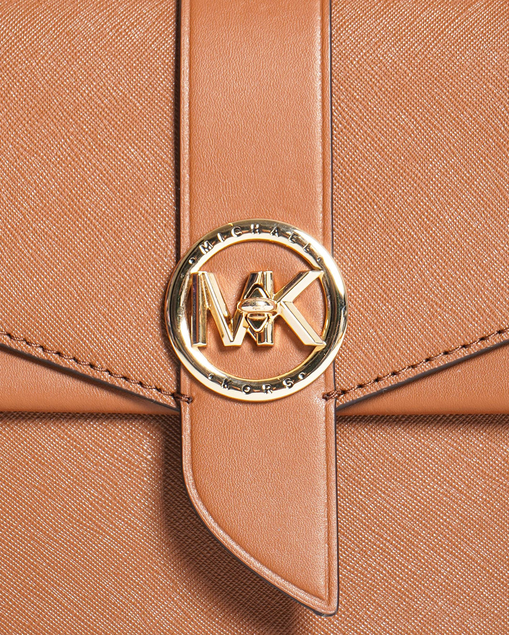Michael kors greenwich small saffiano leather crossbody in brown