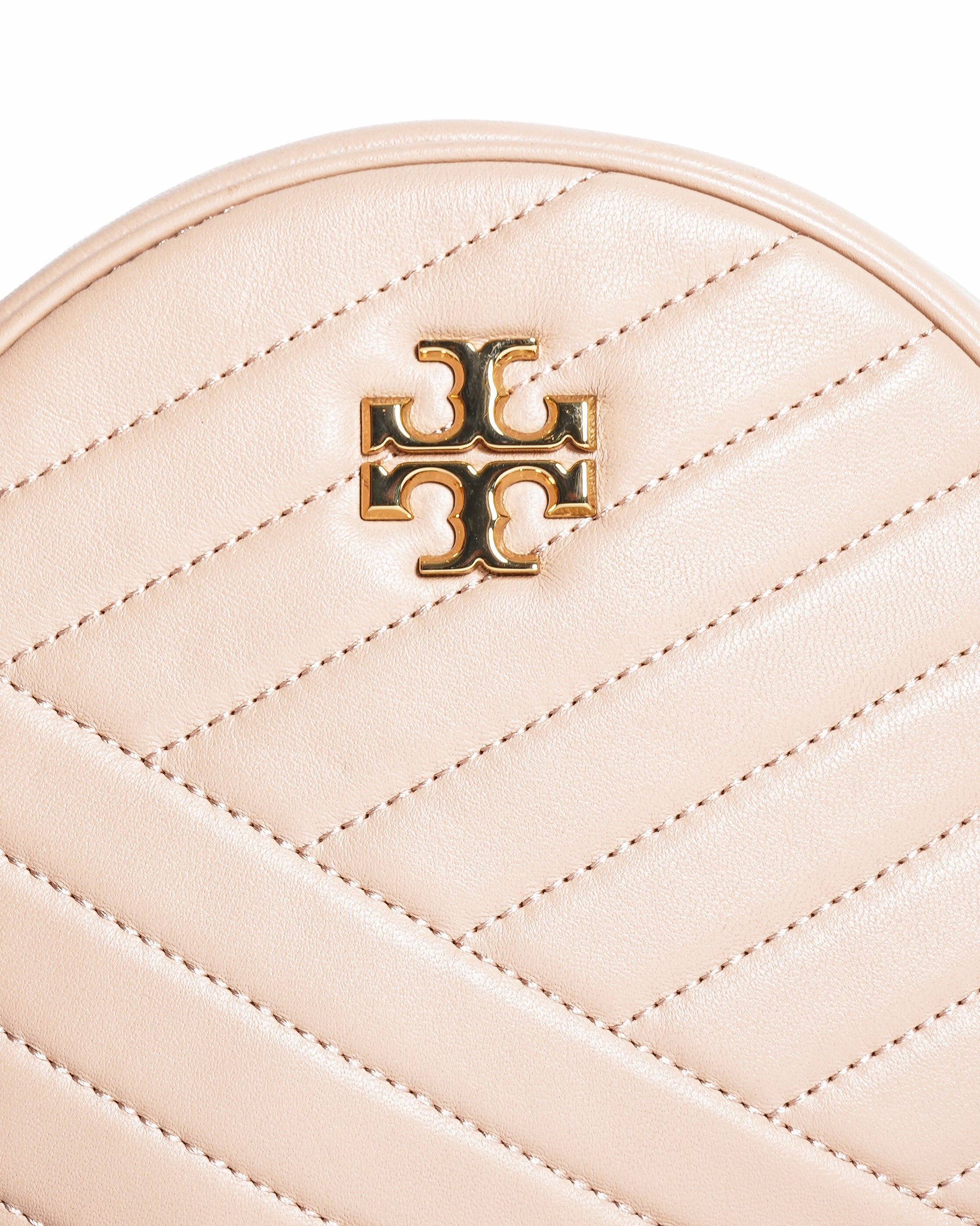 Tory burch kira chevron circle crossbody bag
