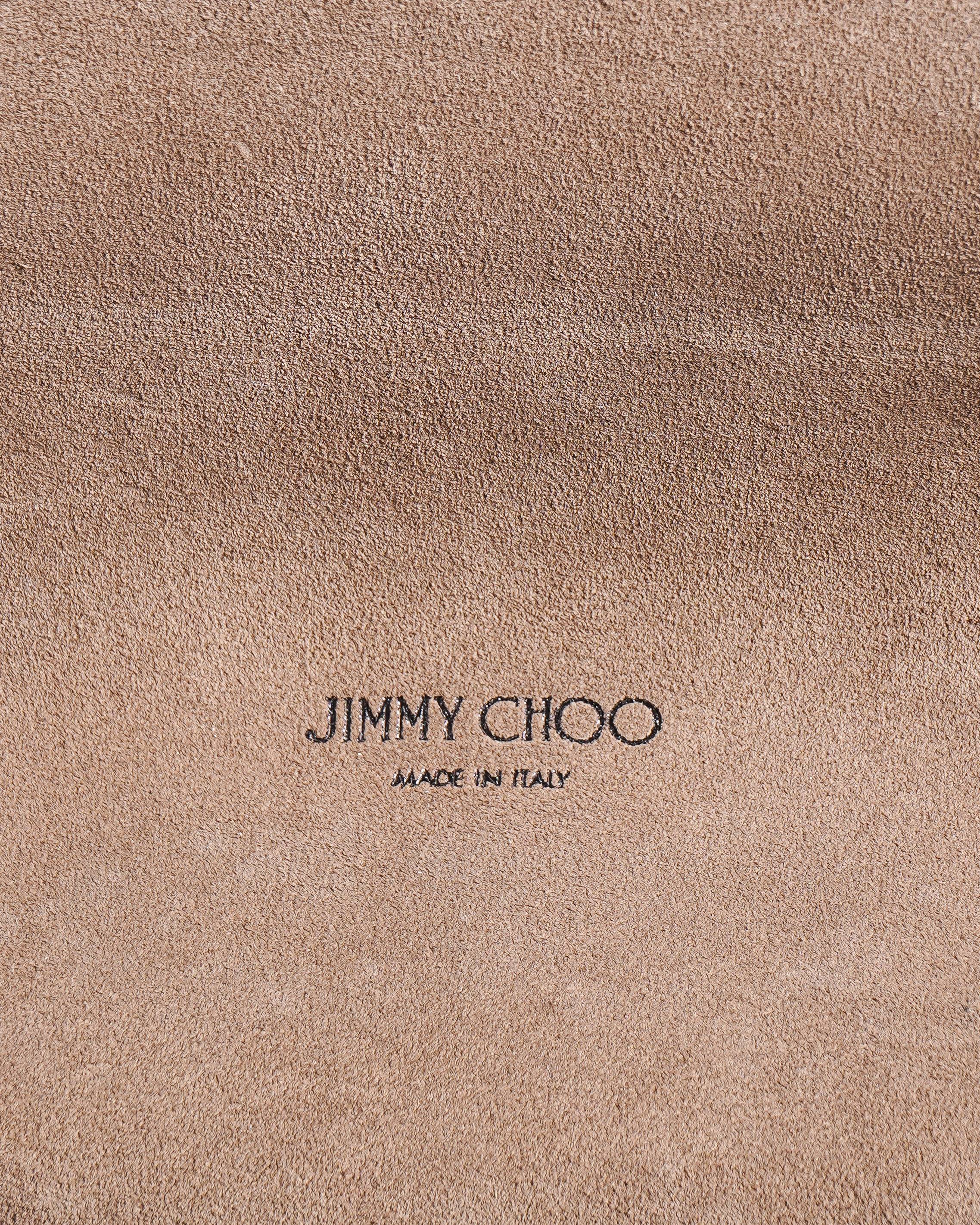 Jimmy Choo Lockett Petite Shoulder Bag Leather Denim