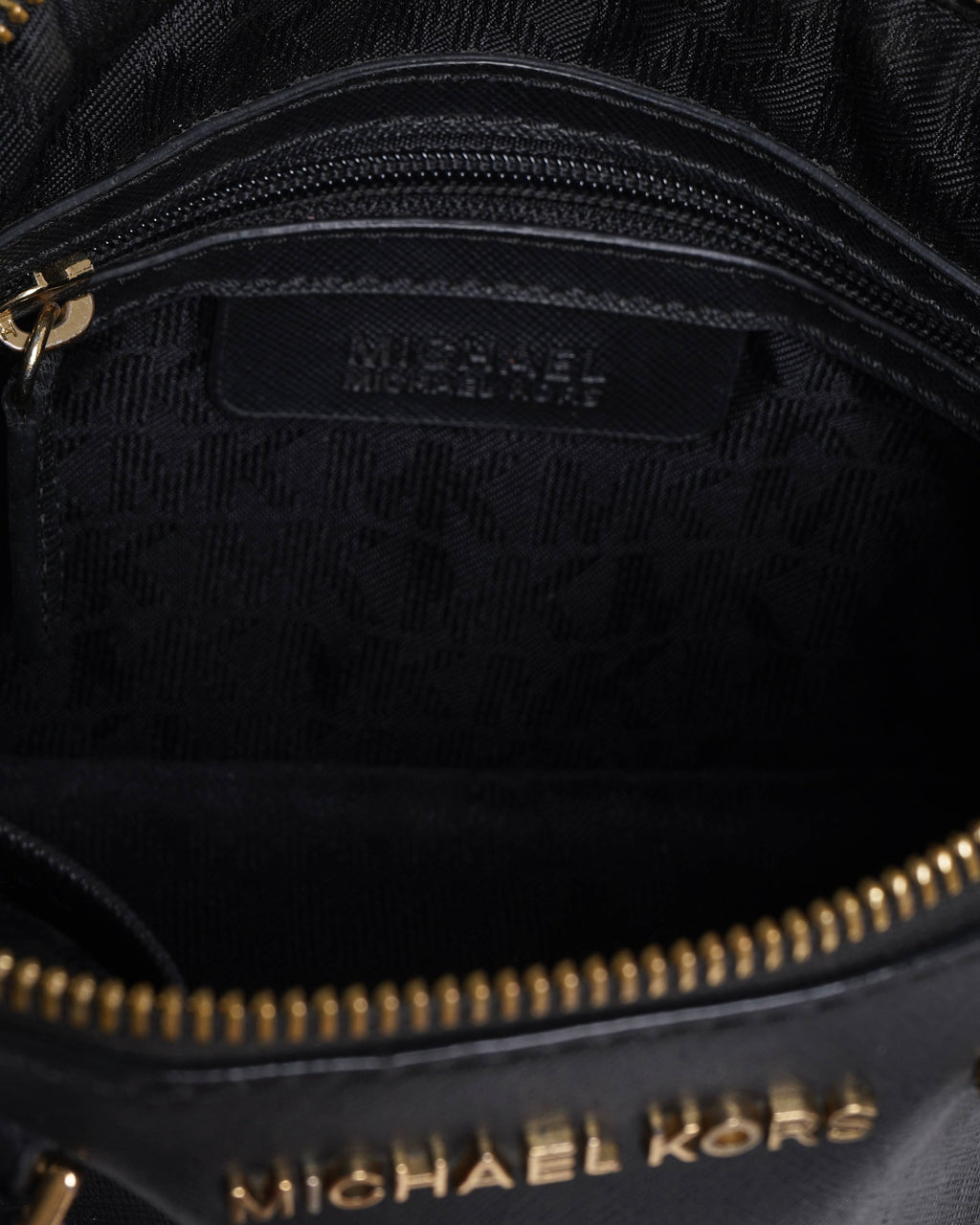 Michael Kors Jet Set Travel Small Logo Dome Crossbody Bag
