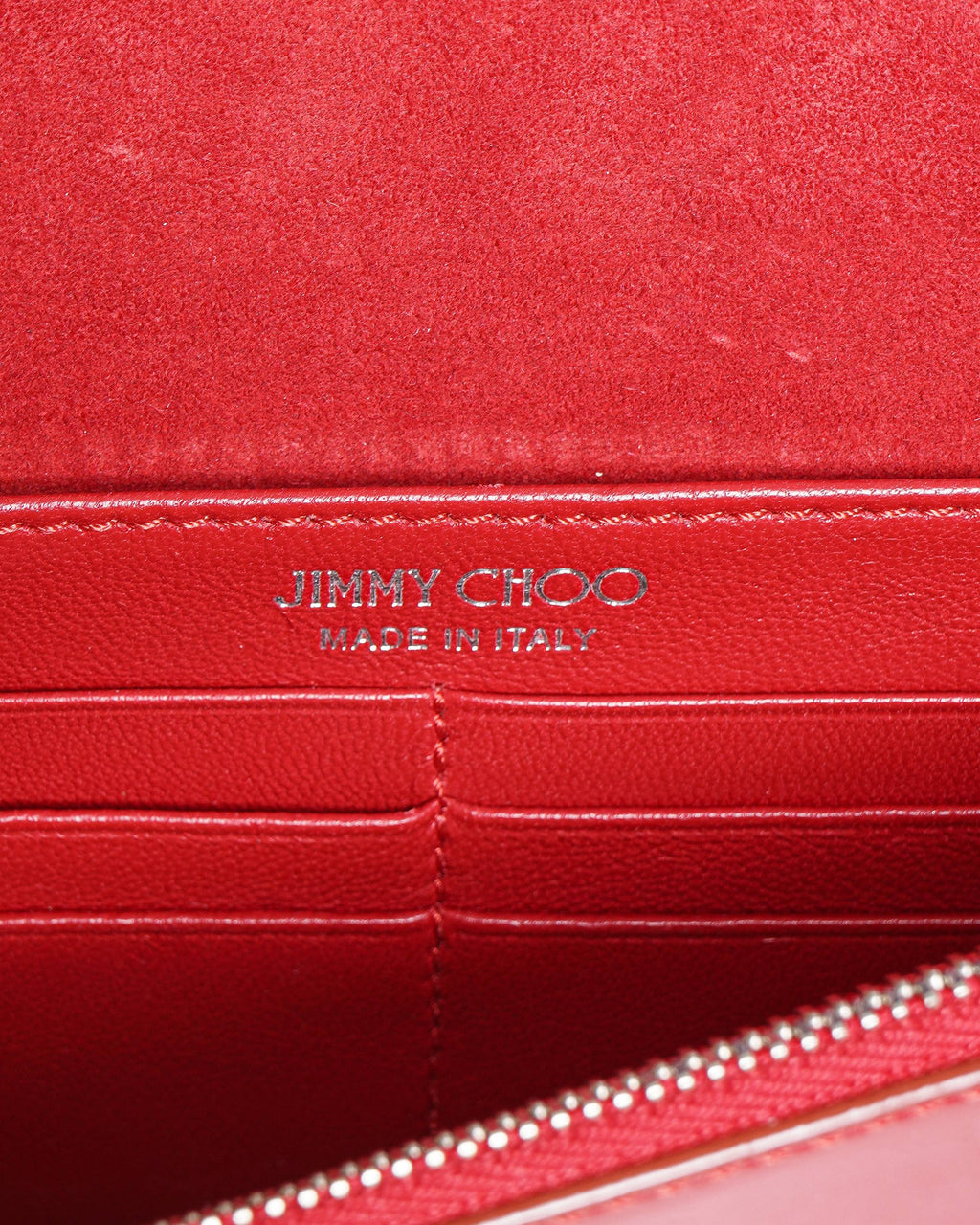 Jimmy Choo Teist Lock Crossbody Bag In Red