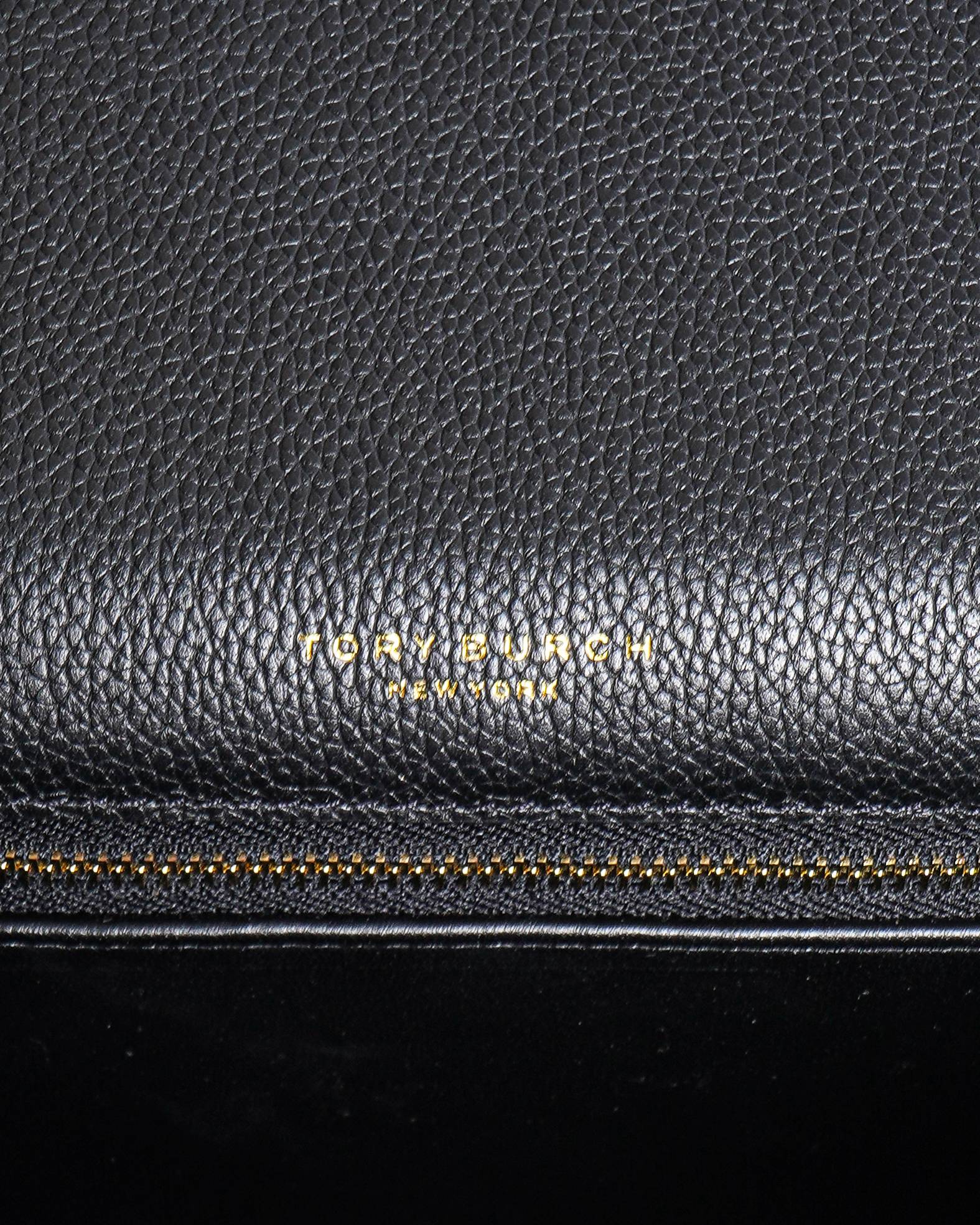 Tory burch black britten convertible crossbody bag