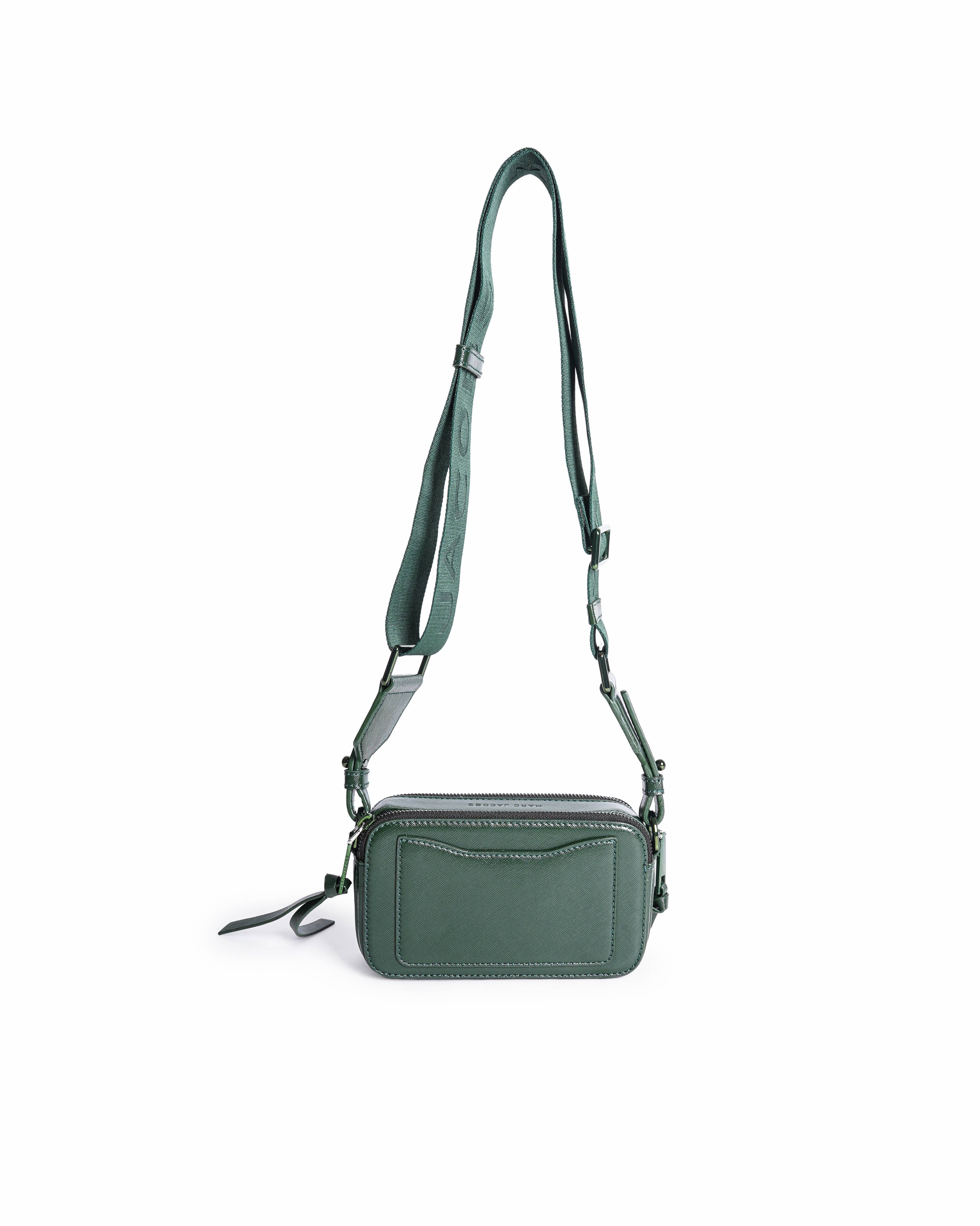 Marc Jacob The Snapshot Dark Green Crossbody Bag