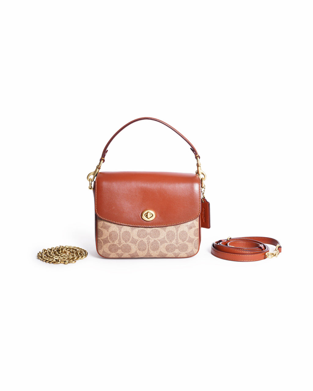 Coach cassie 19 signature canvas crossbody bag