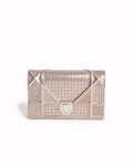 Chriatian Dior Small Leather Diorama Shoulder Bag
