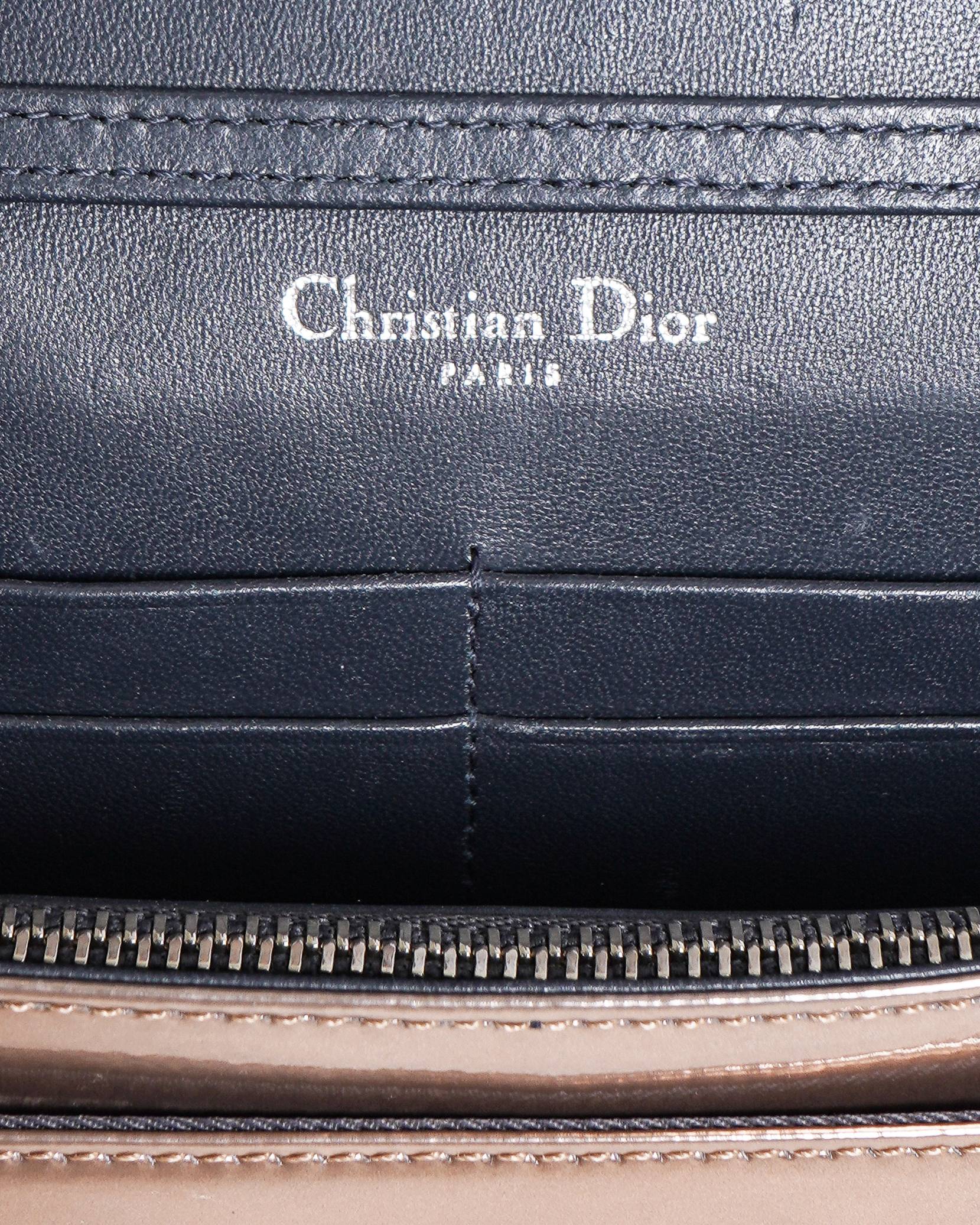 Chriatian Dior Small Leather Diorama Shoulder Bag