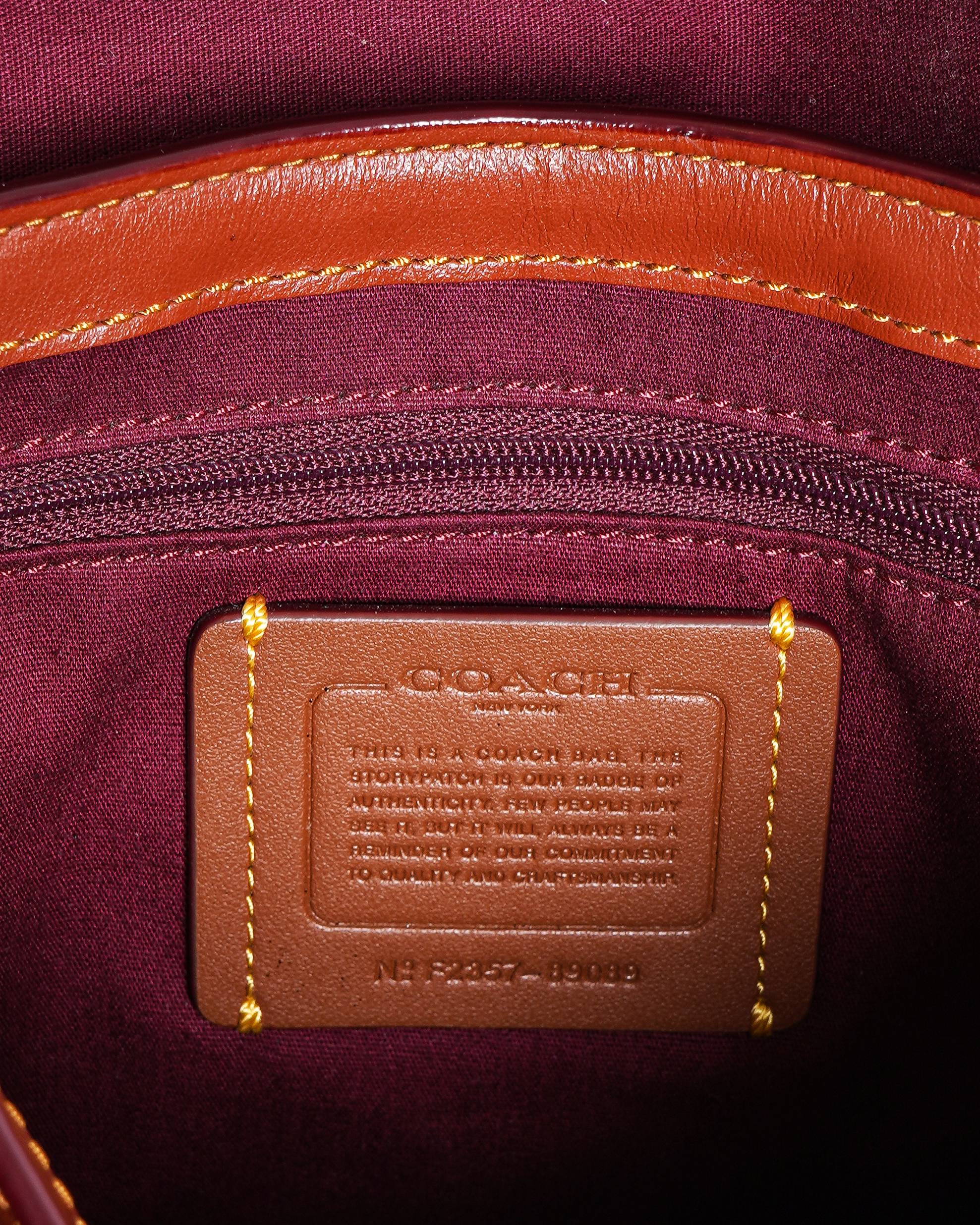 Coach cassie 19 signature canvas crossbody bag