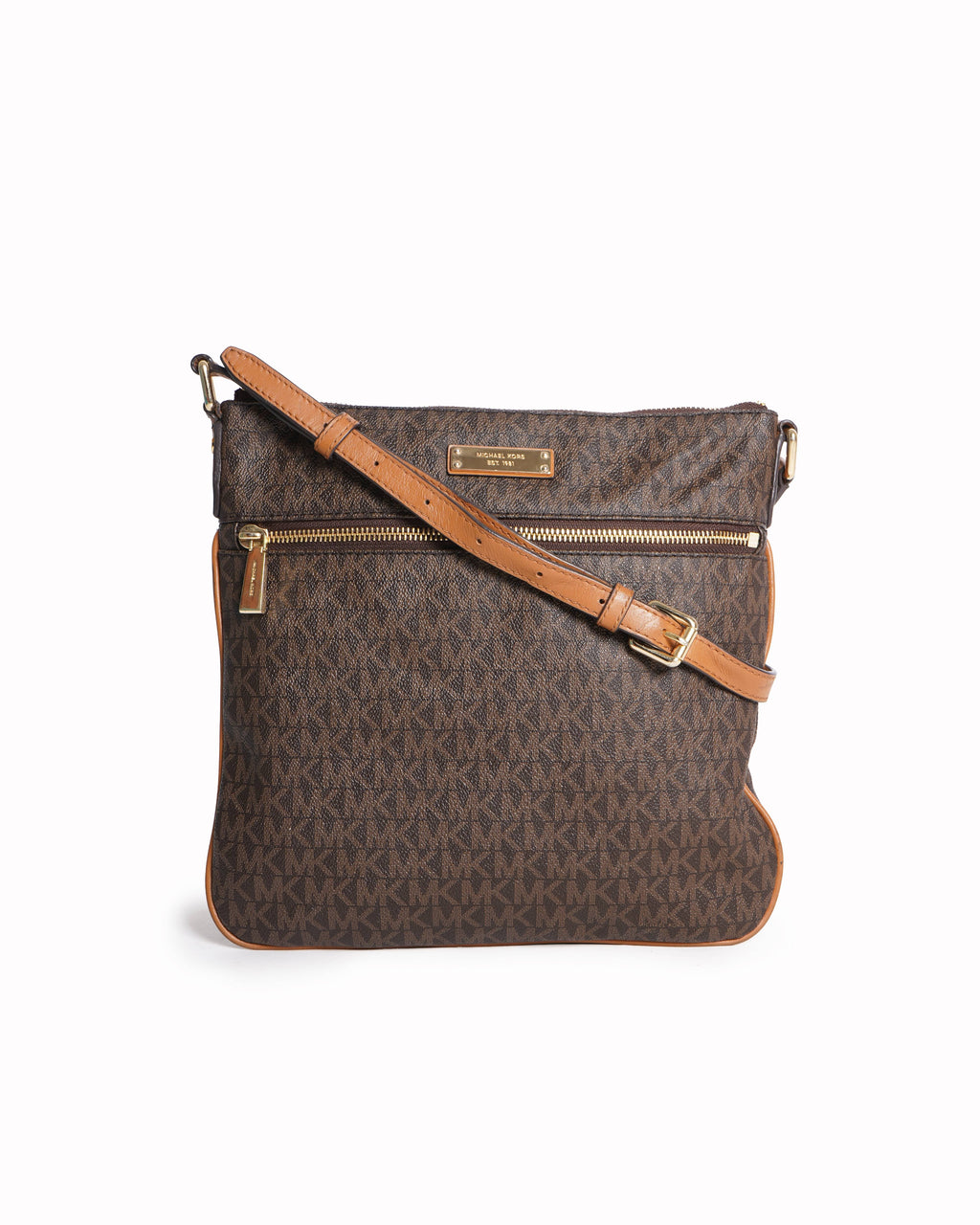 Michael Kors  Brown Textured Sling bag