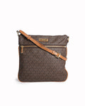 Michael Kors  Brown Textured Sling bag