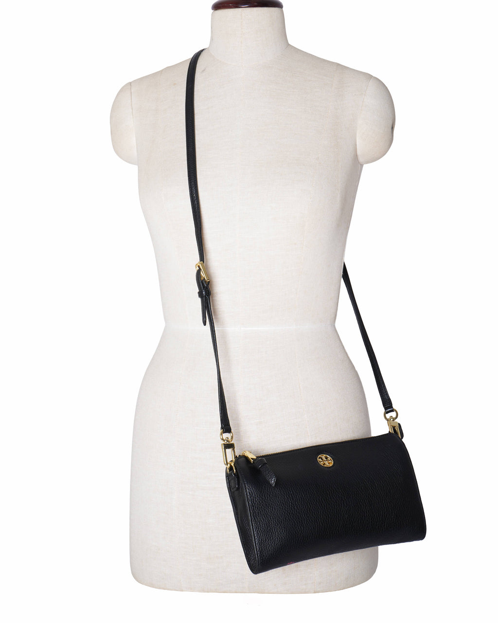 Tory Burch Pebbled Leather Crossbody Bag