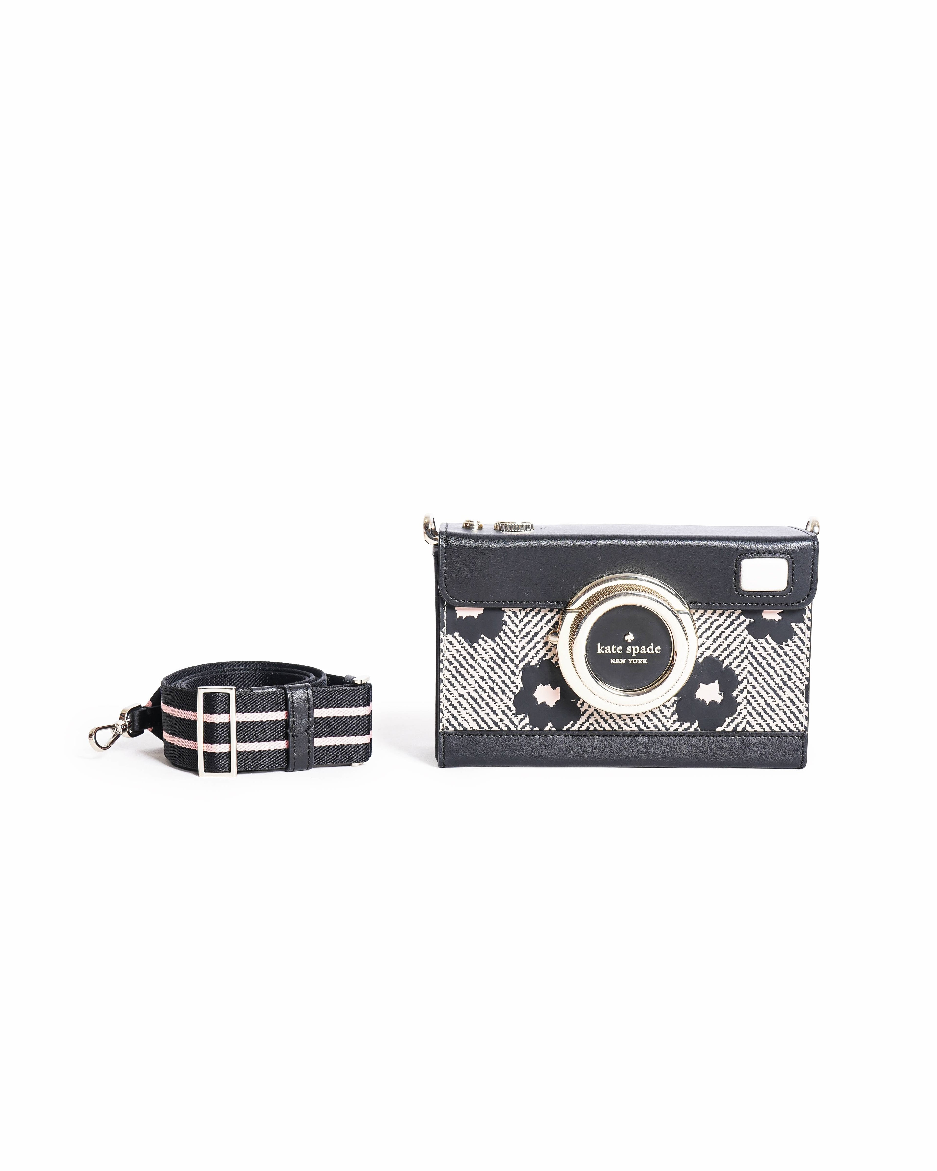Kate Spade  Snap Camera Crossbody In Herrington Bone