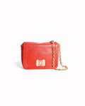Marc Jacobs  Cayenne Pepper The Mini Squeeze Chain Handle Cross Body Bag