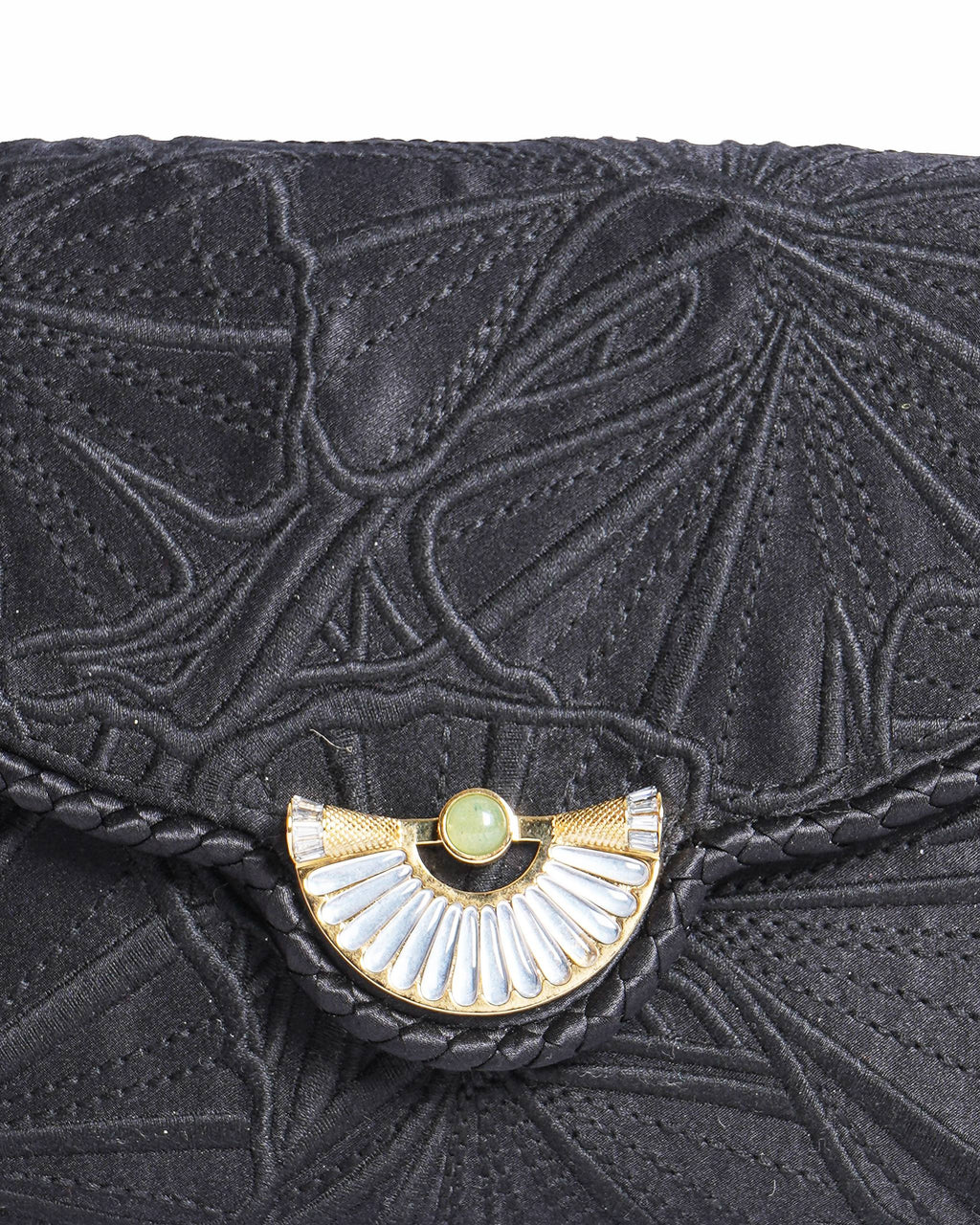 Shanghai Thang Envelope Clutch Bag In Black