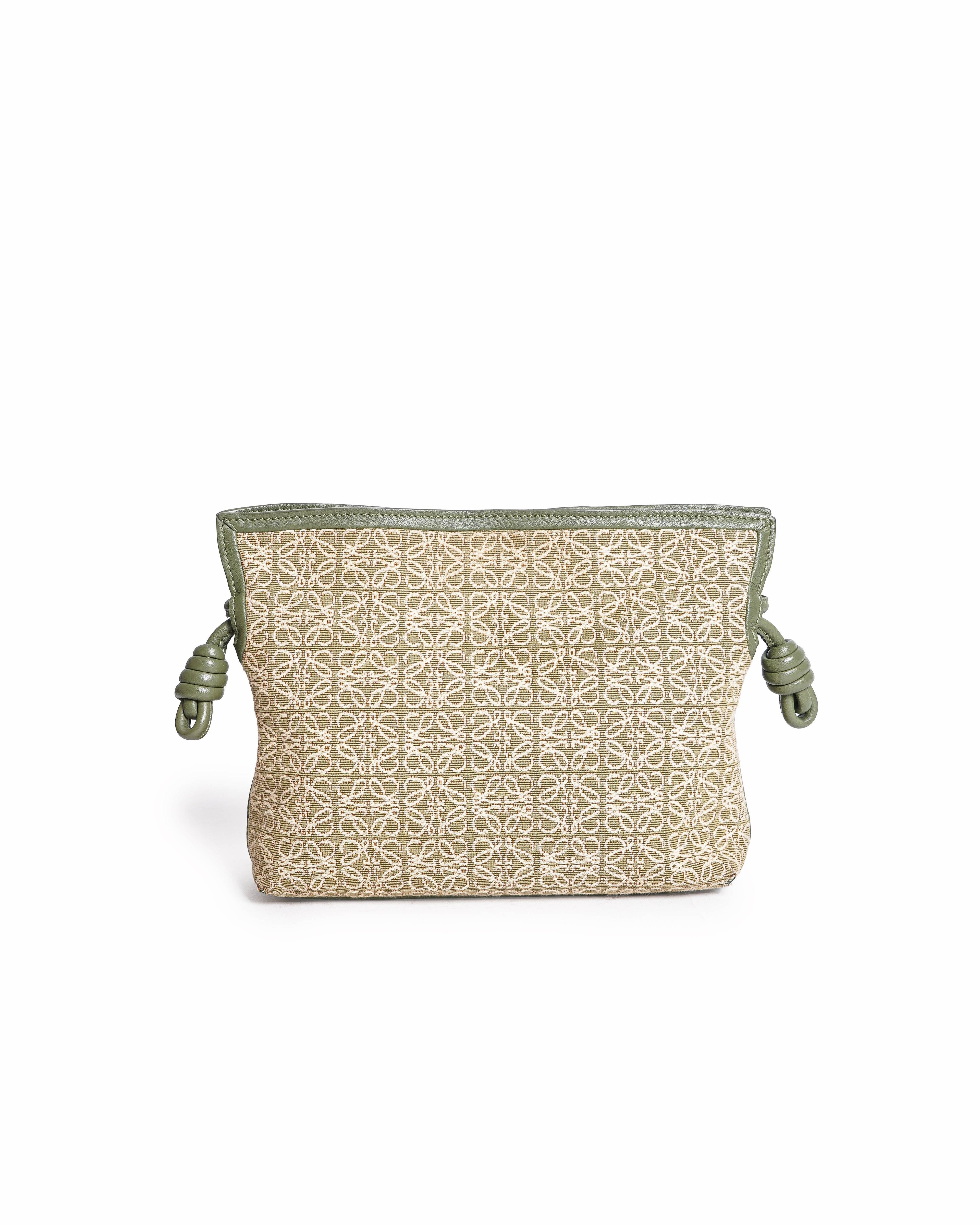 The Loewe Flamenco mini clutch crossbody bag