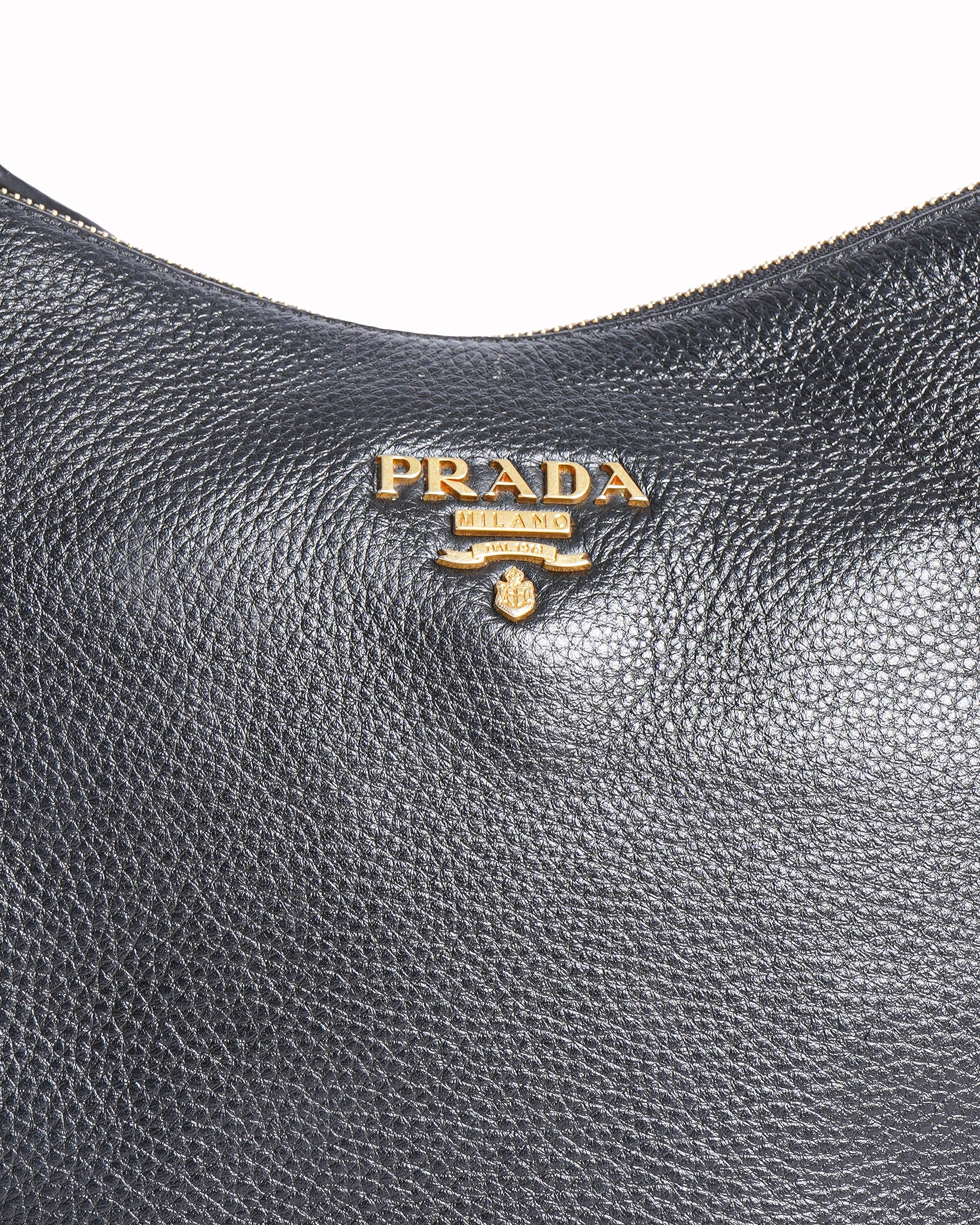 Prada vitello diano phenix hobo crossbody bag