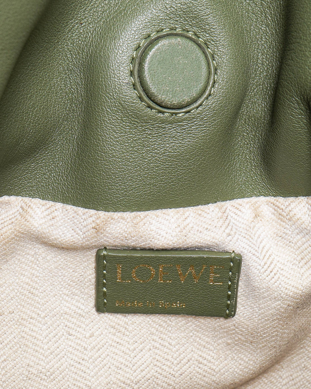 The Loewe Flamenco mini clutch crossbody bag
