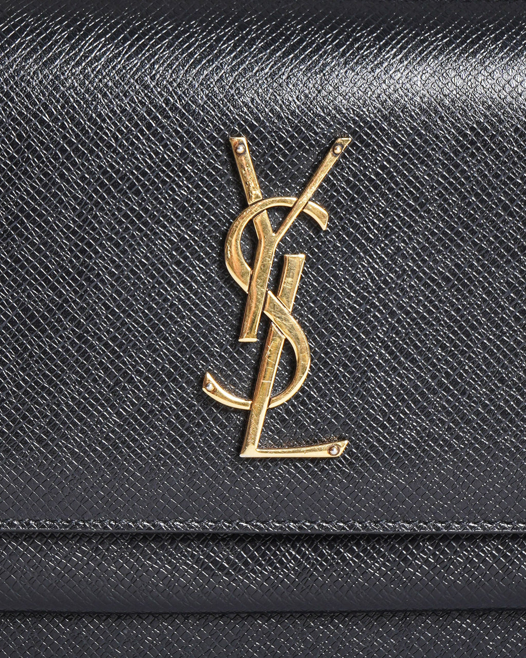 Saint Laurent Small Sunset Crossbody In Black