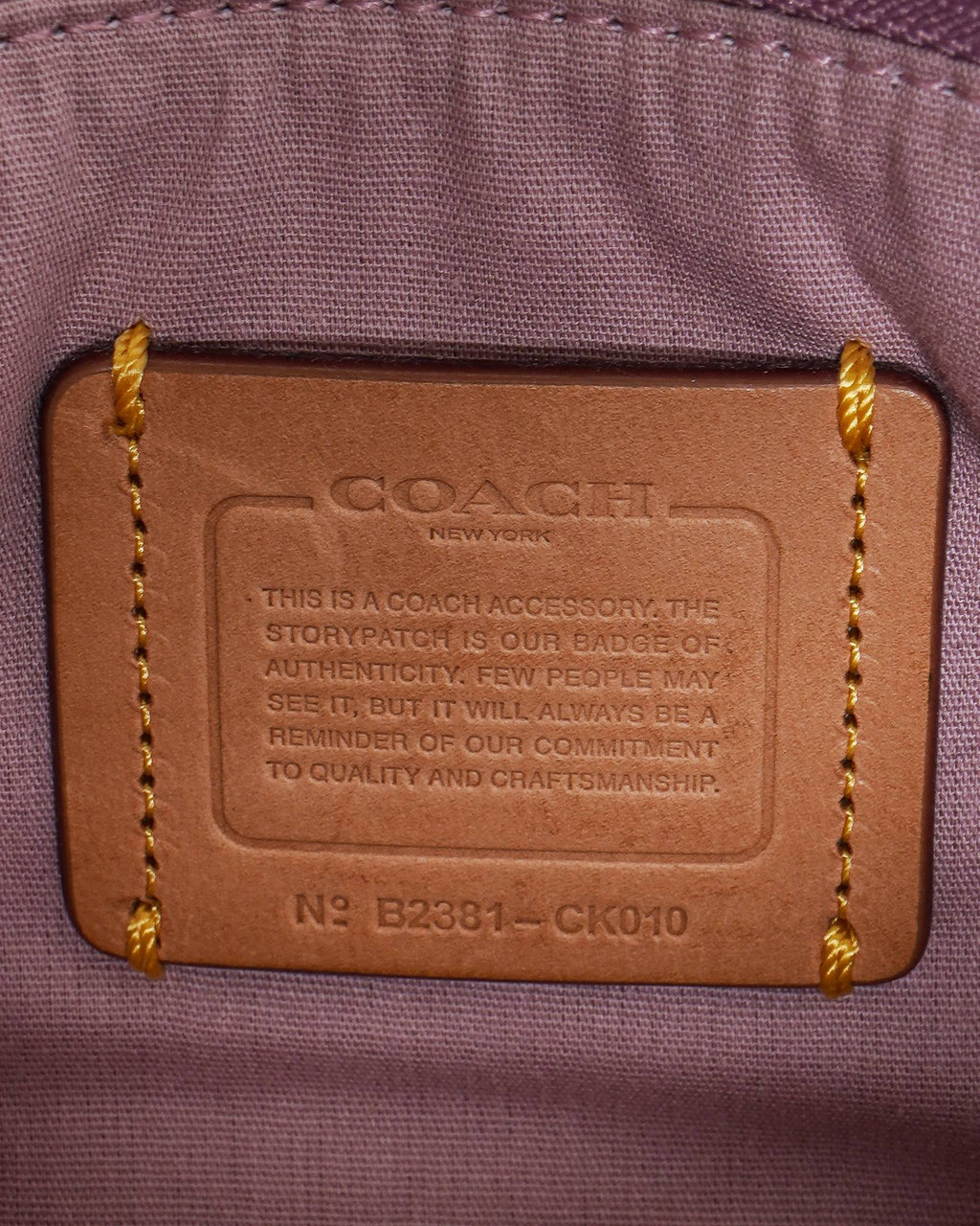 Coach Kira Crossbody in Signature Denim