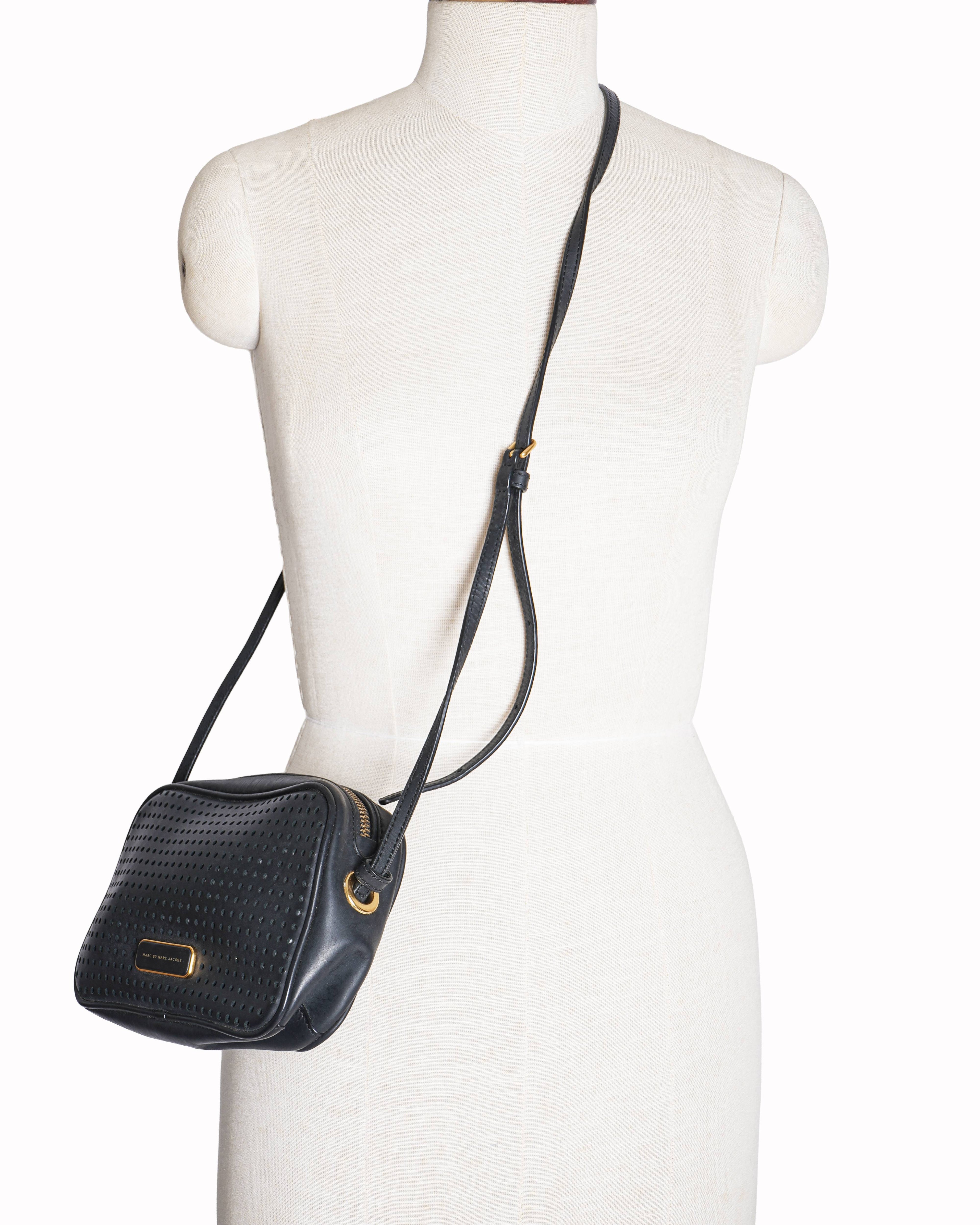 Marc by Marc Jacobs Sally Perforated Leather Crossbody Bag