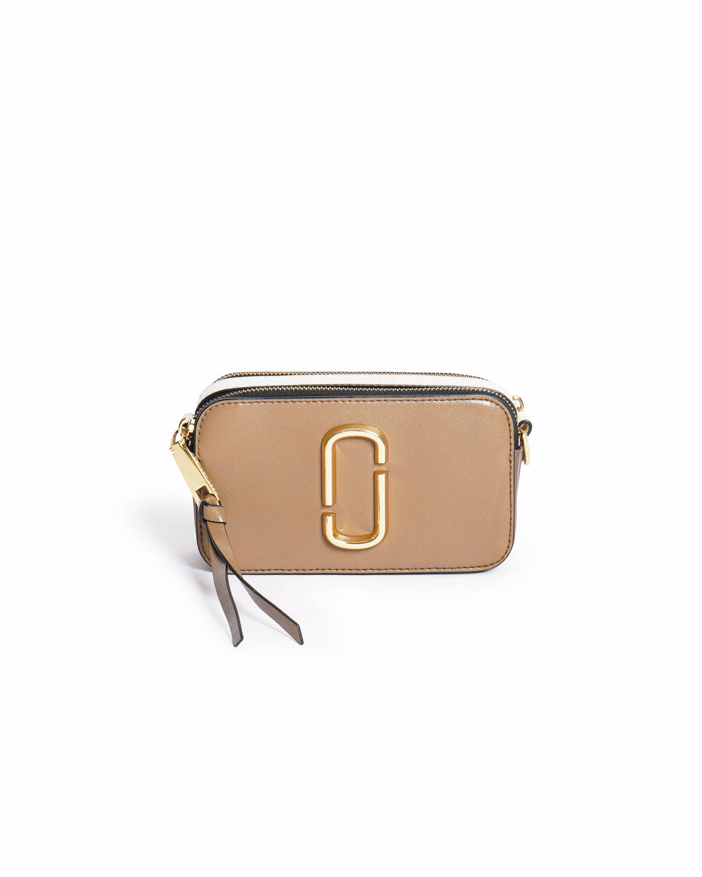 Marc jacobs beige the snapshot crossbody bag