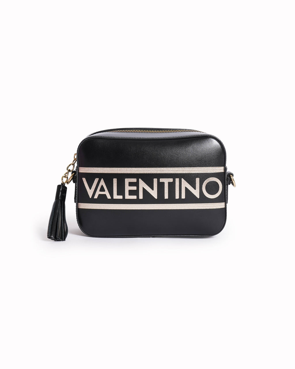 Valentino Black leather crossbody bag
