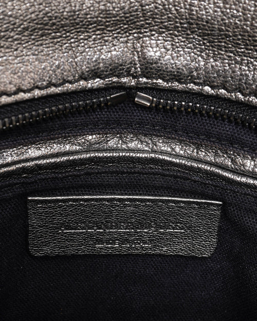 Alexander McQueen Metallic Leather Crossbody Bag