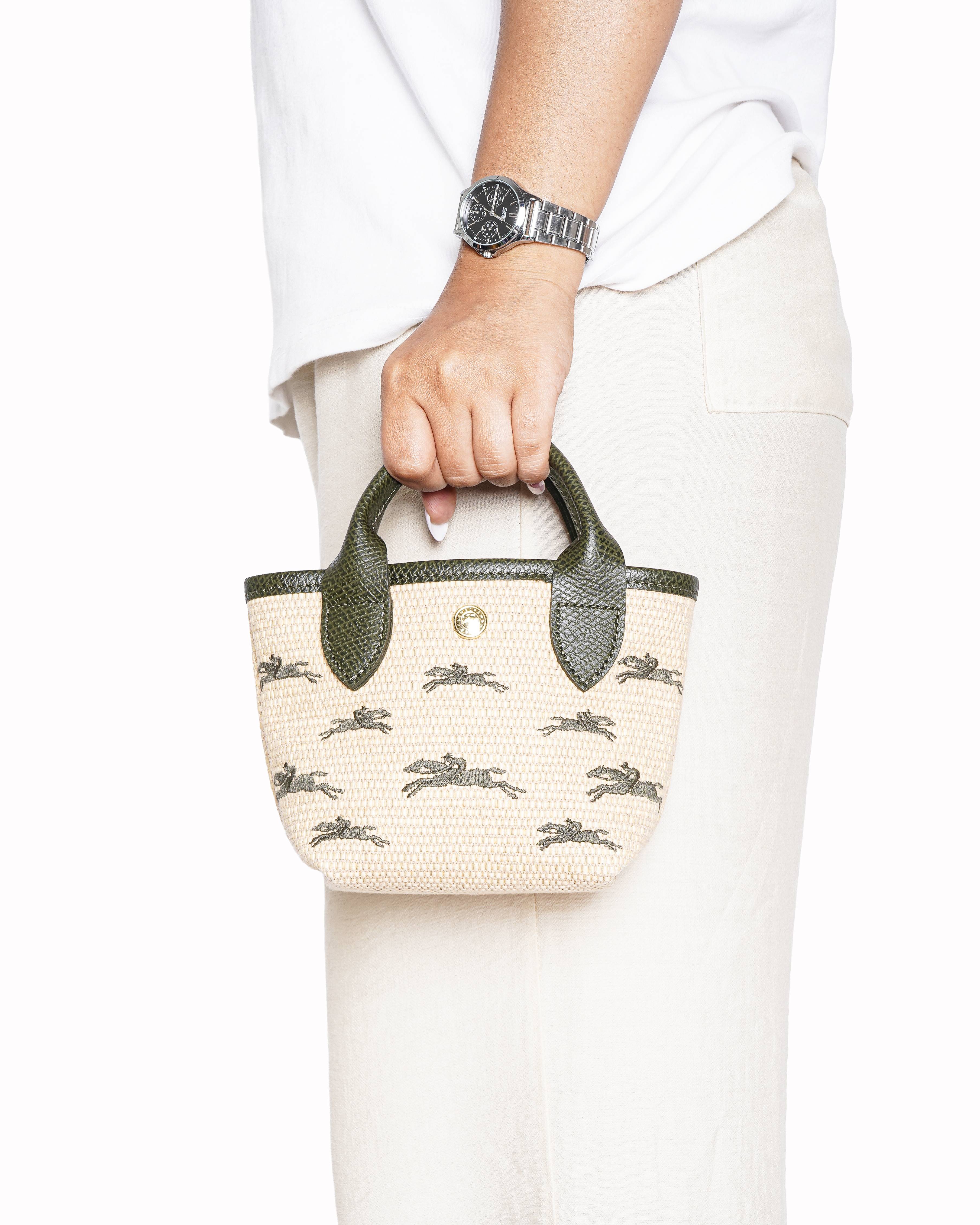 Longchamp Le Panier Pliage Xs Basket Bag
