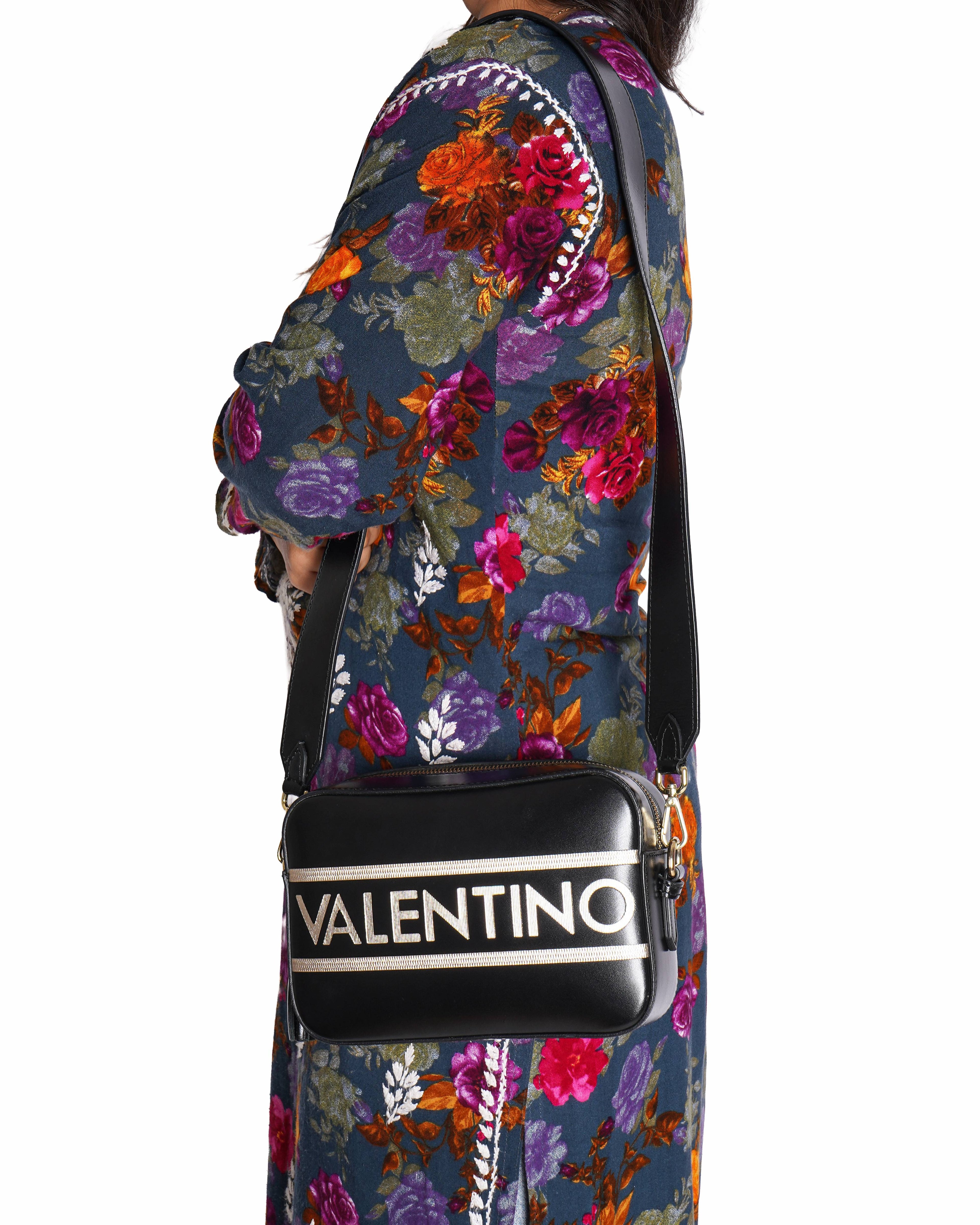 Valentino Black leather crossbody bag