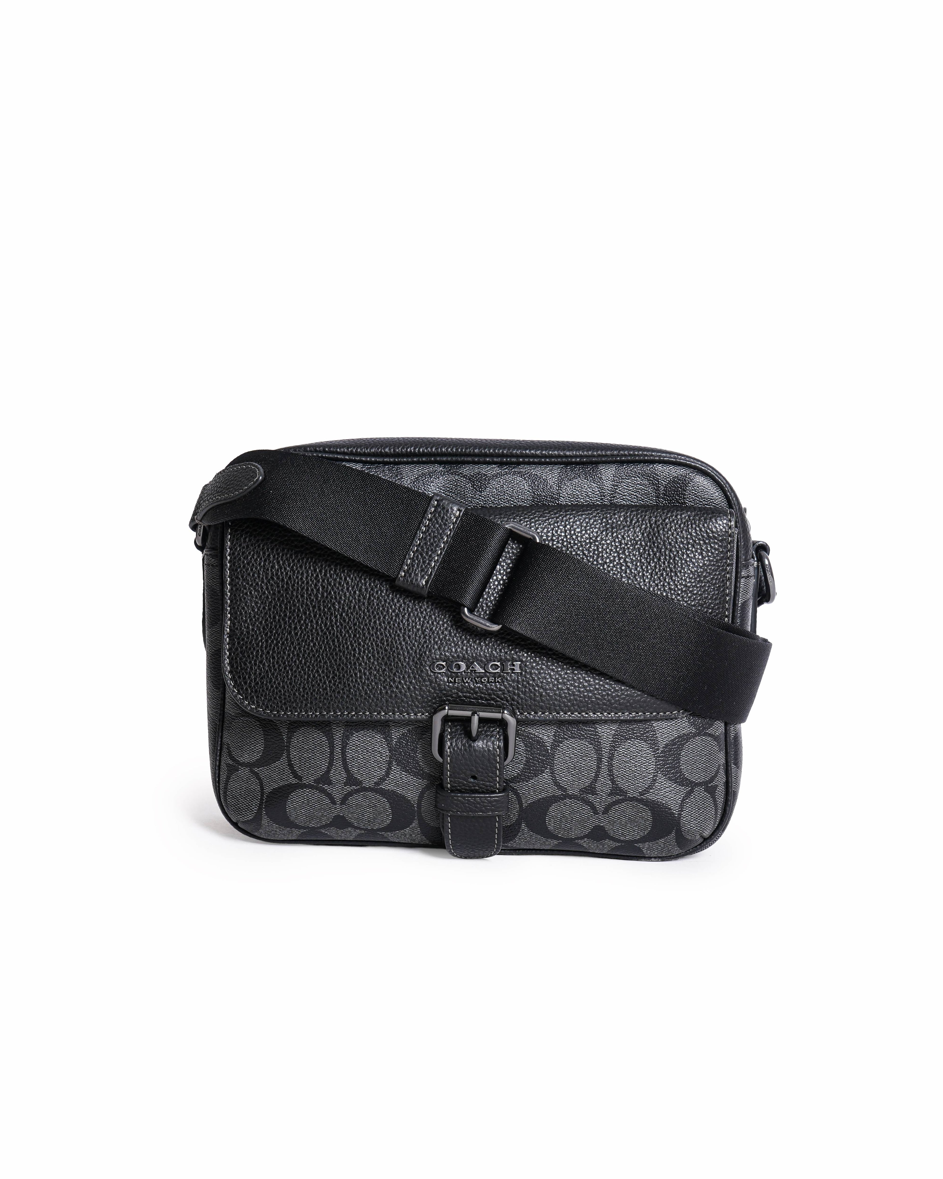 Coach Hudson Crossbody Bag In Signature Canvas