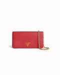 Prada  Saffiano Mini Bandoliera Crossbody Bag
