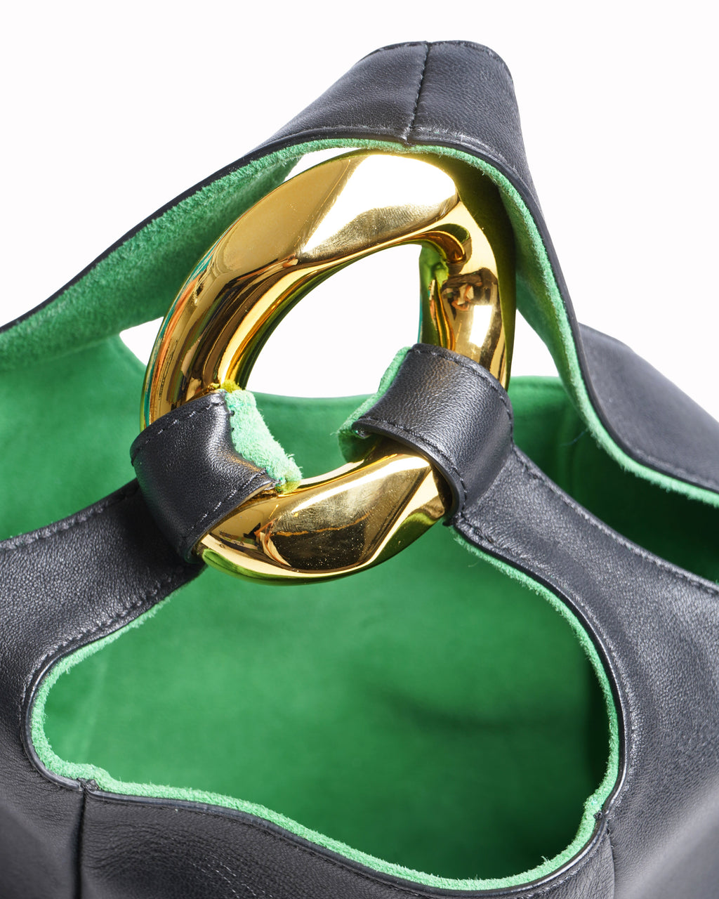 JW Anderson Lambskin Chain Closure Pochette crossbody bag