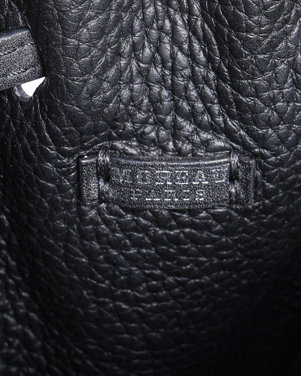 Moreau Paris Leather Bucket Bag