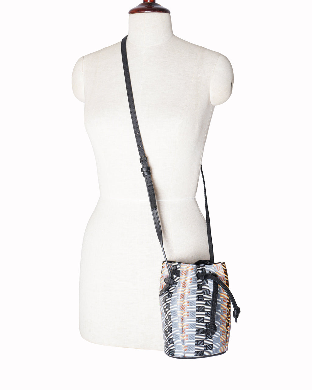 Moreau Paris Leather Bucket Bag