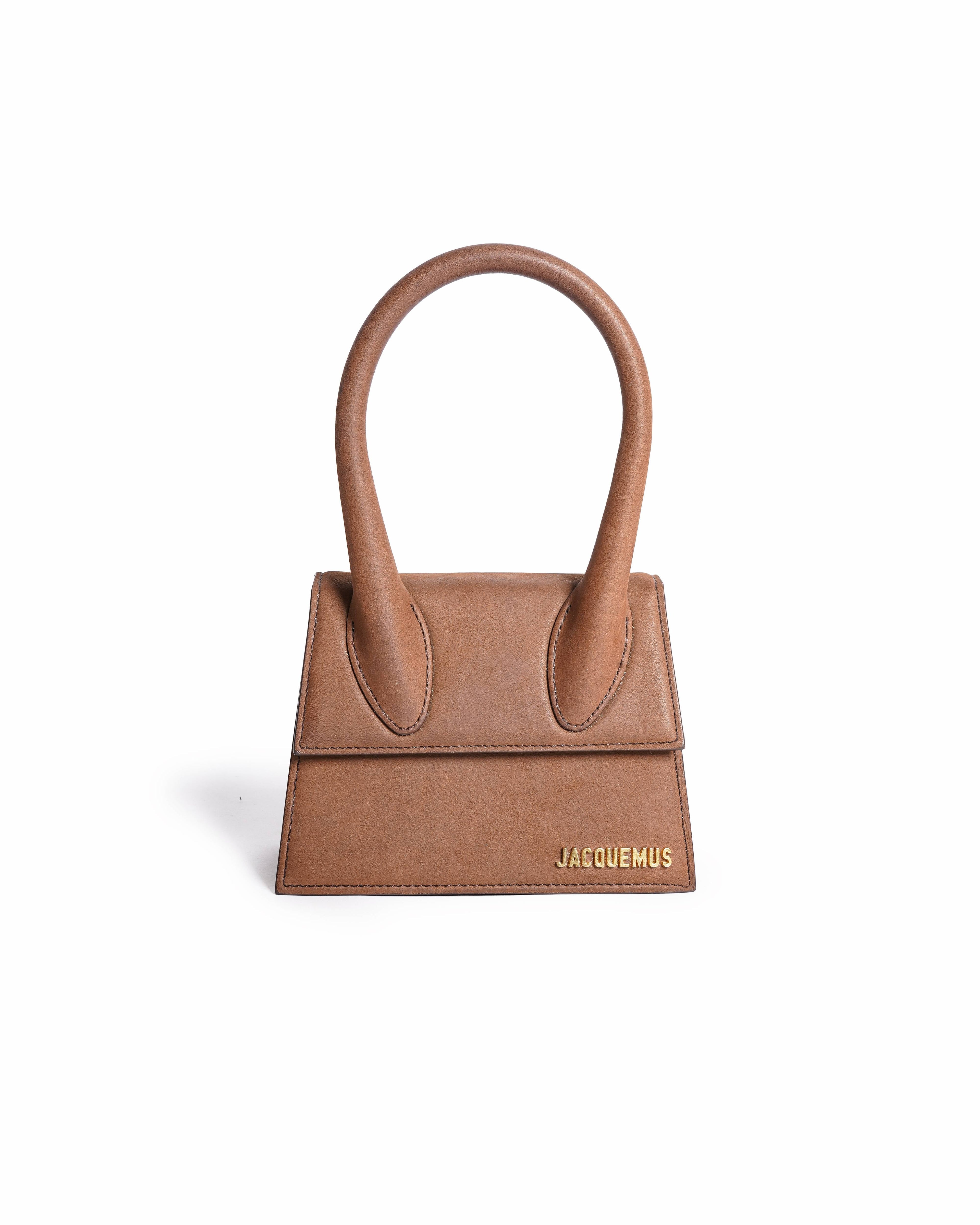 Jacquemus Le Chiquito Moyen Crossbody Bag In Brown