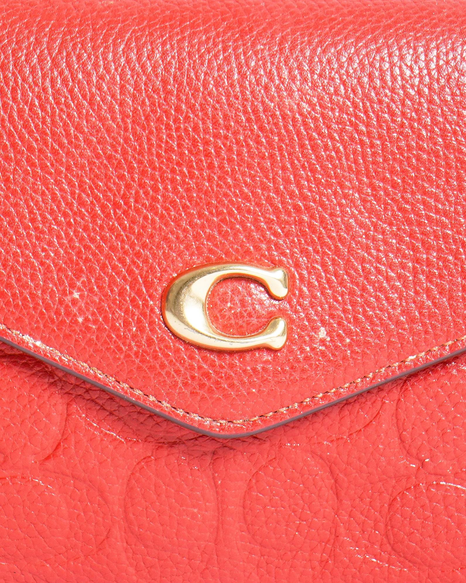 Coach  Wyn Signature Leather Crossbody Bag with Detachable