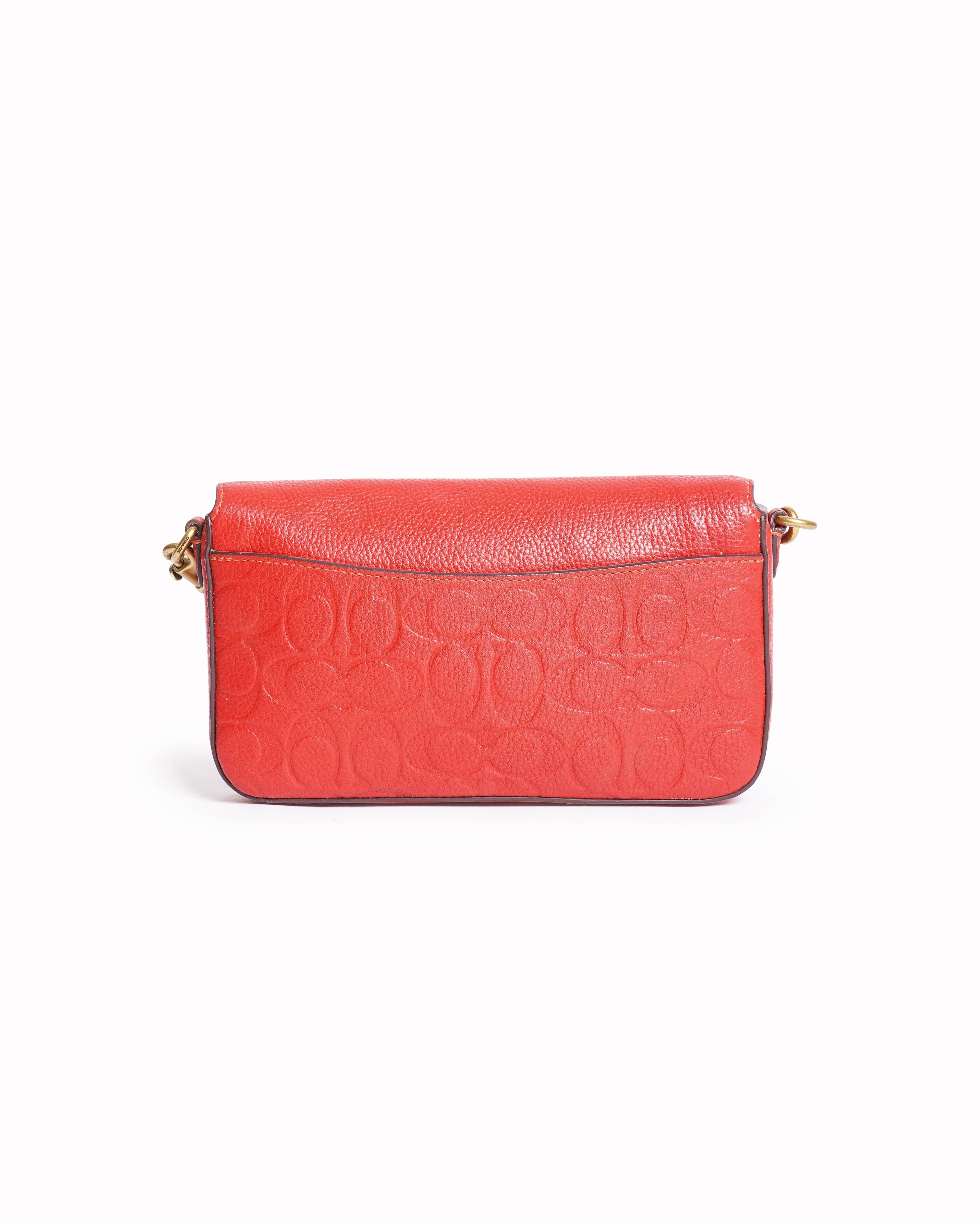 Coach  Wyn Signature Leather Crossbody Bag with Detachable
