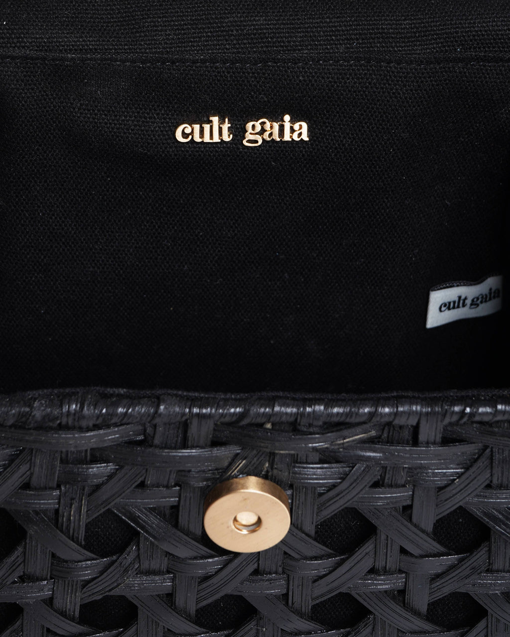 Cult Gaia Black  Sybil Crossbody Bag
